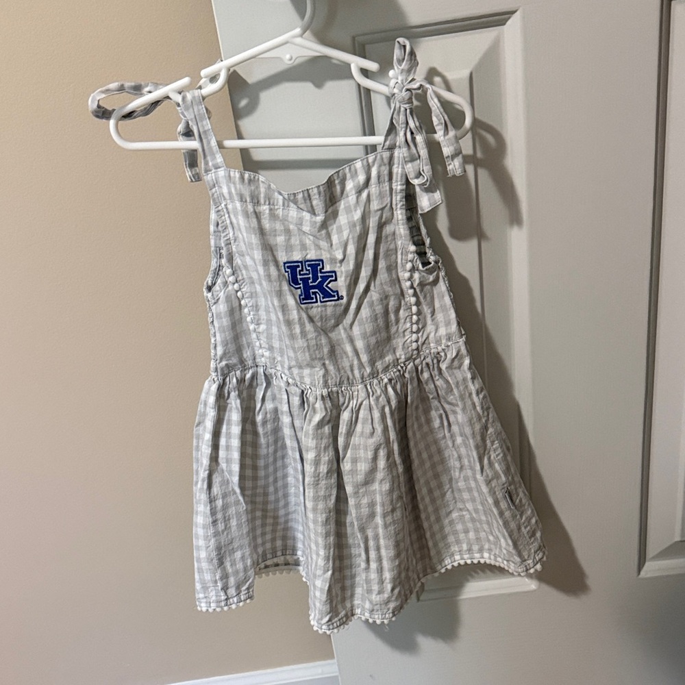 Gray Gingham UK Dress